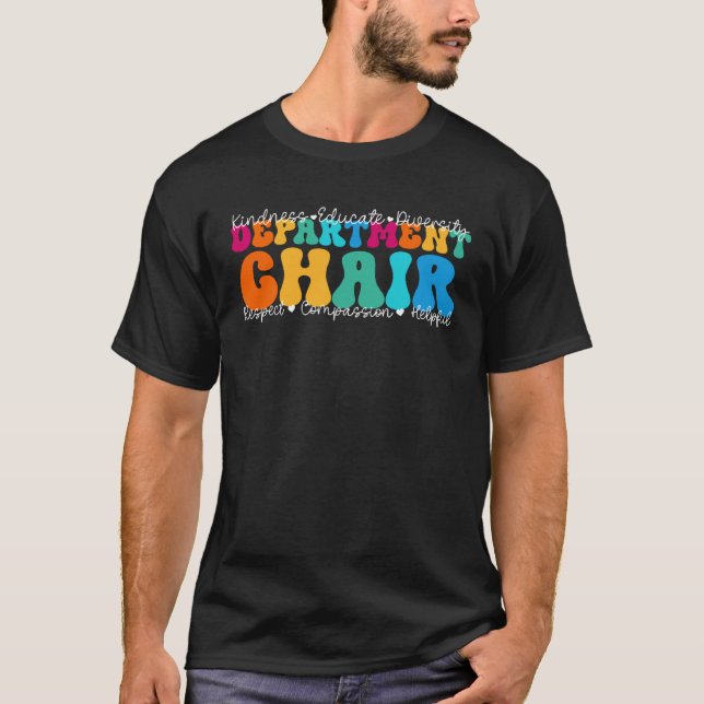 Department Chair Appreciation Week Back to School T-Shirt (Vorderseite)