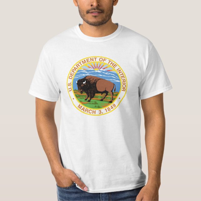 department of interior T-Shirt (Vorderseite)