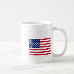 Department of War Usa Camouflage Flag Department O Kaffeetasse
