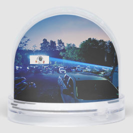 Dependable Drive In 75th Anniversary Snow Globe Schneekugeln