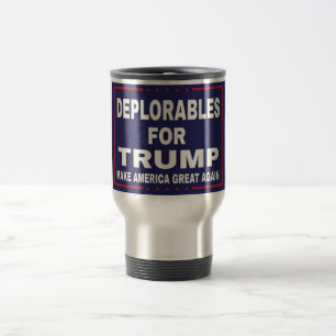 Deplorables für Trumpf-Telefon-Tasse Reisebecher