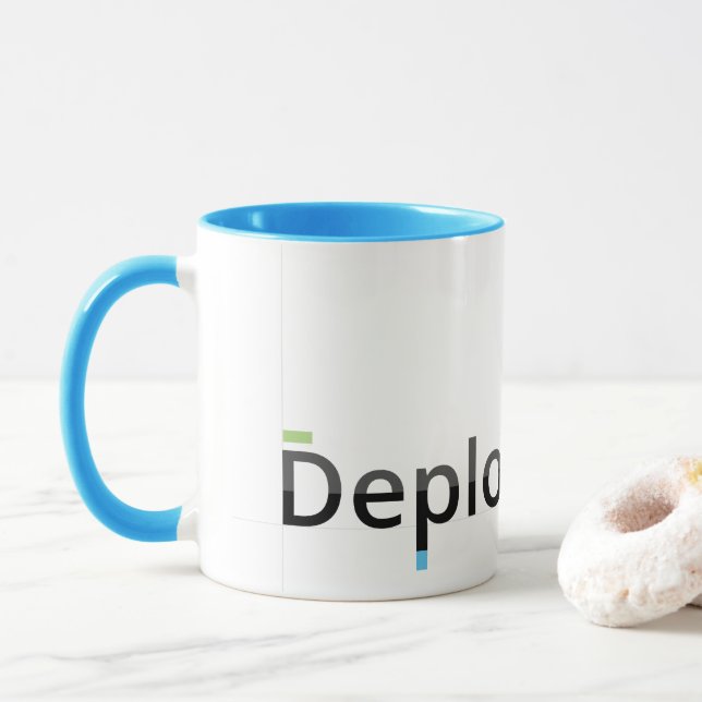 DeployMints DevOps-Tasse Tasse (Mit Donut)