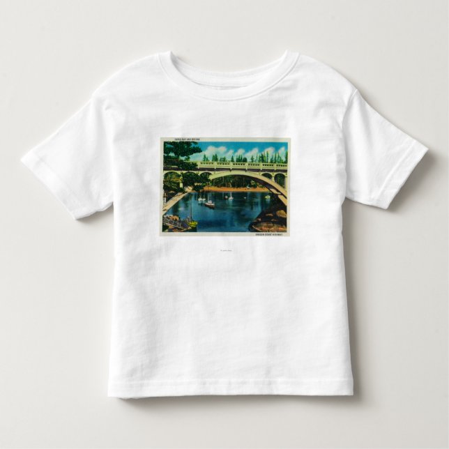 Depoe Bucht und Brücke, OregonDepoe Bucht ODER Kleinkind T-shirt (Vorderseite)