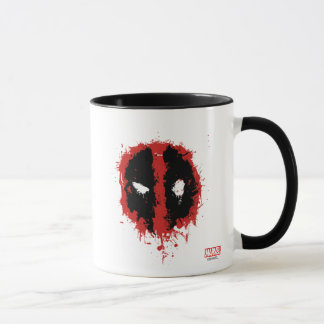 Depoolfarben-Spritzer-Logo Tasse
