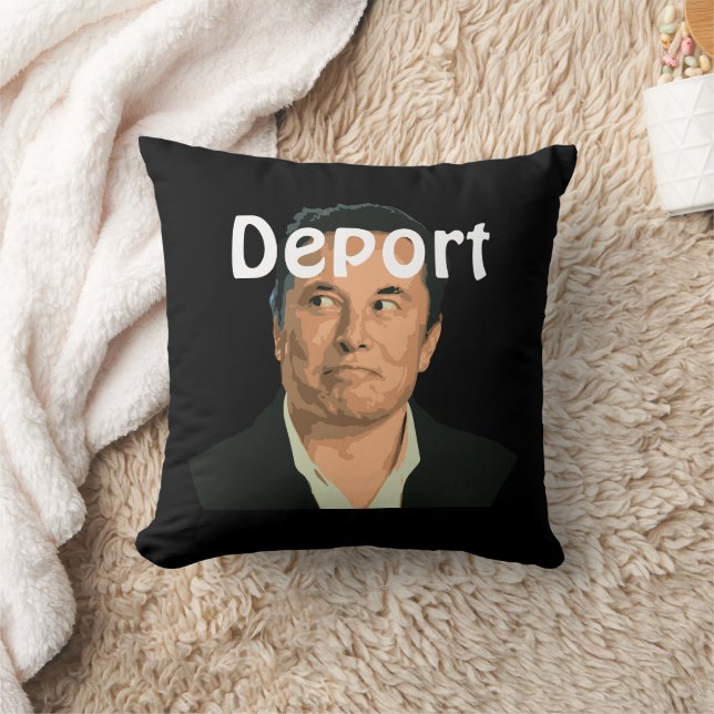 Deport Musk Throw Pillow Kissen (Decke)