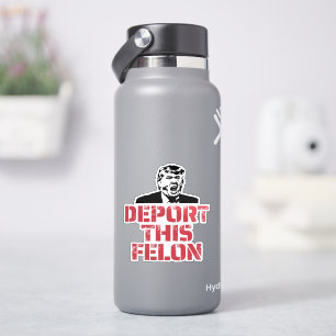 Deportation dieses Felon Aufkleber