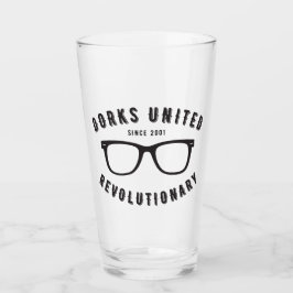 DEPP Vereinigtes Revolutionär-Pint-Glas Glas