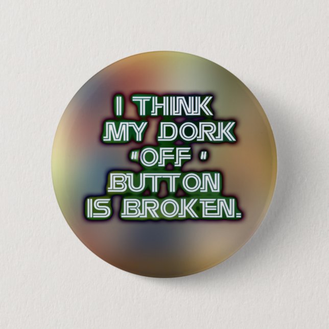 Deppabzeichen Button (Vorderseite)