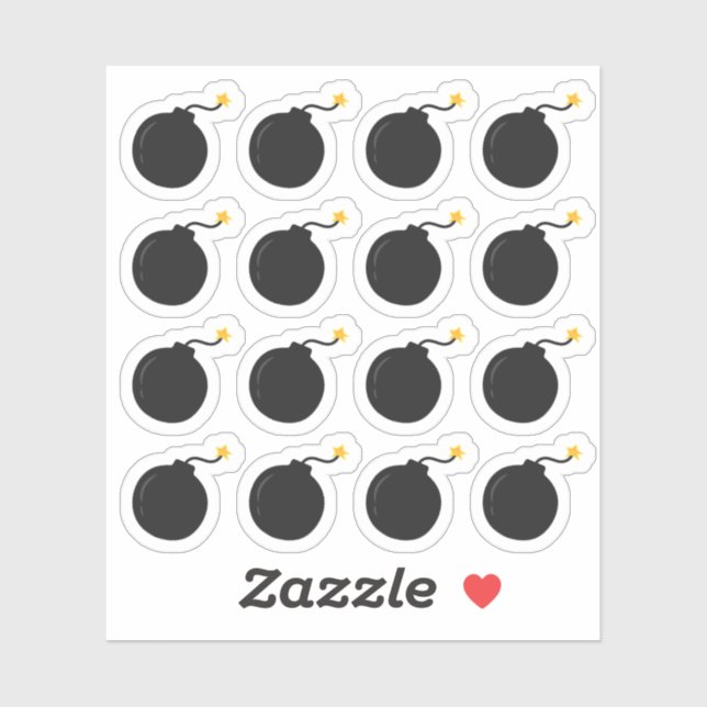 Depression Angsttracker-Planer des schlechten Ungl Aufkleber (Blatt)