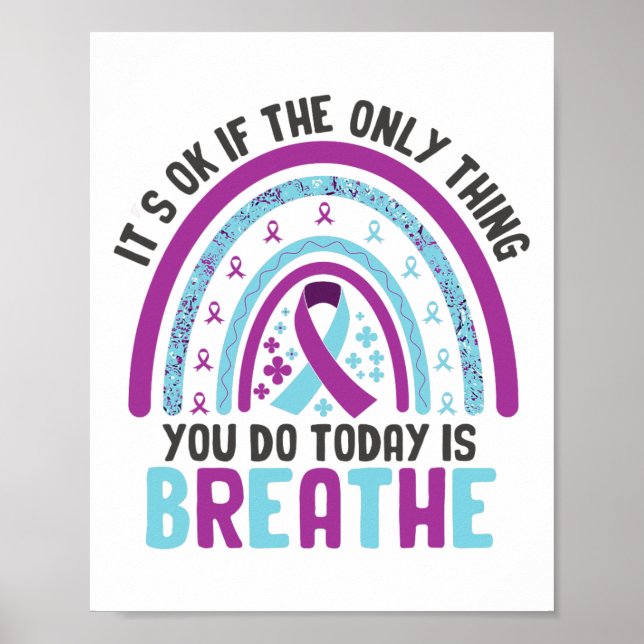 Depression Awareness Suicide Prevention 12 Poster (Vorne)