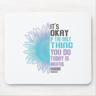 Depression Awareness Suizid Prevention 4 Mousepad