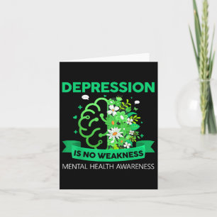 Depression Keine Schwäche Psychische Gesundheit Ps Karte