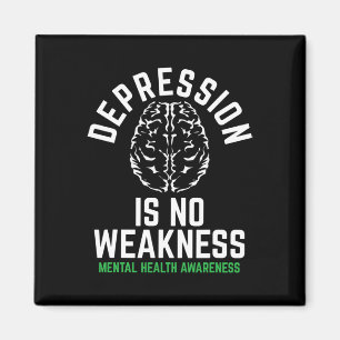 Depression Keine Schwäche Psychische Gesundheit Ps Magnet