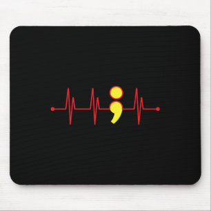 Depression Prevention Mental Health Awareness Gift Mousepad