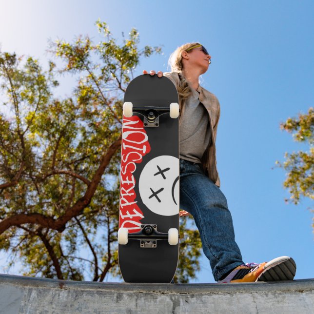 Depression Skateboard (Außen 1)