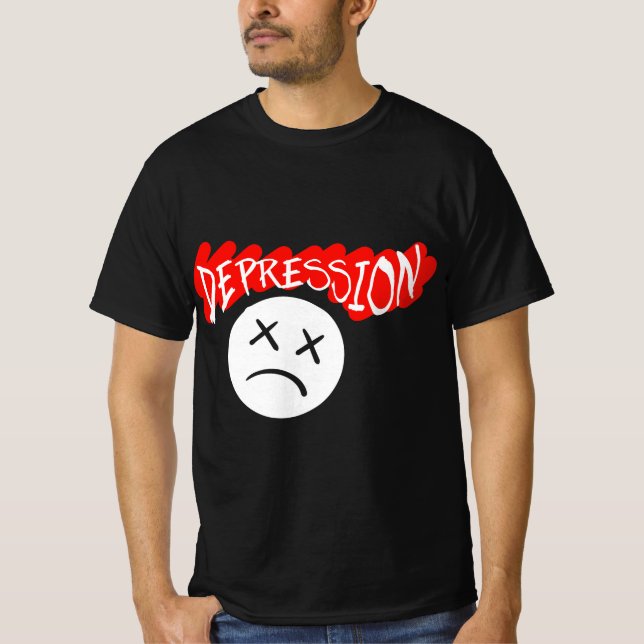 Depression T-Shirt (Vorderseite)