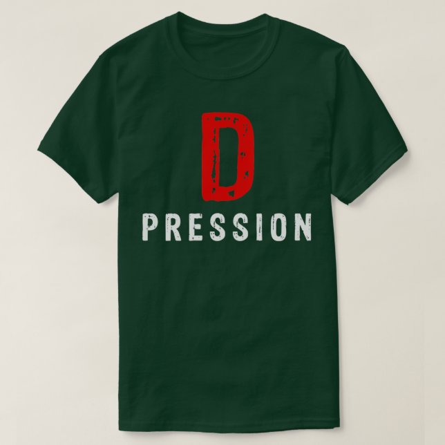 Depression T-Shirt (Design vorne)