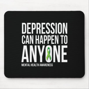 Depressionen können im Bewusstsein jeder psychisch Mousepad