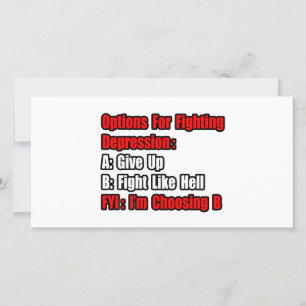 Depressionsbekämpfungsoptionen