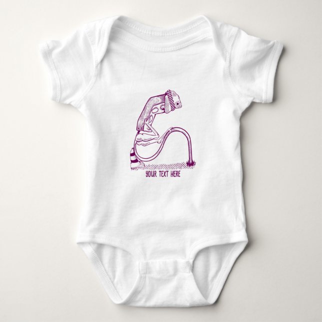 Depressive Ampel Baby Strampler (Vorderseite)