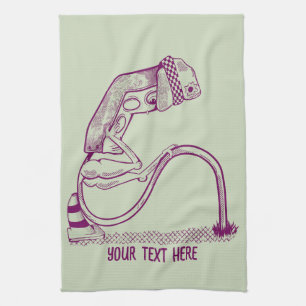 Depressive Ampel Geschirrtuch