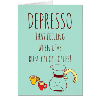 DEPRESSO Kaffee