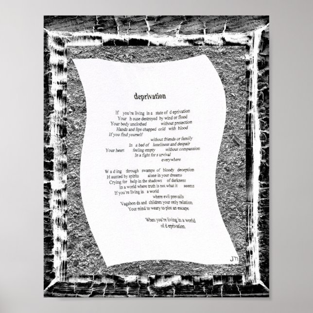 Deprivation Poster (Vorne)