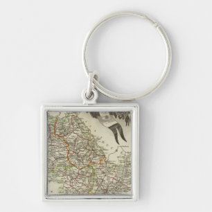 Dept About L'Isere Schlüsselanhänger