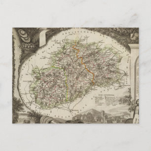 Dept. De La Hte Saone Postkarte