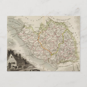 Dept. De La Vendee Postkarte