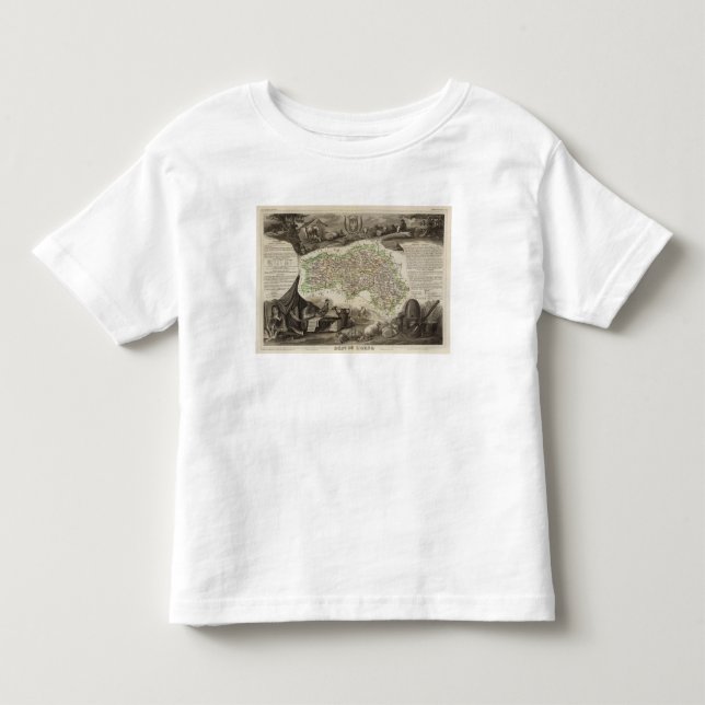 Dept. De L'Orne Kleinkind T-shirt (Vorderseite)