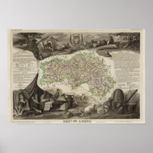 Dept. De L'Orne Poster