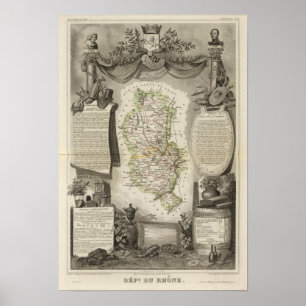 Dept Du Rhone Poster