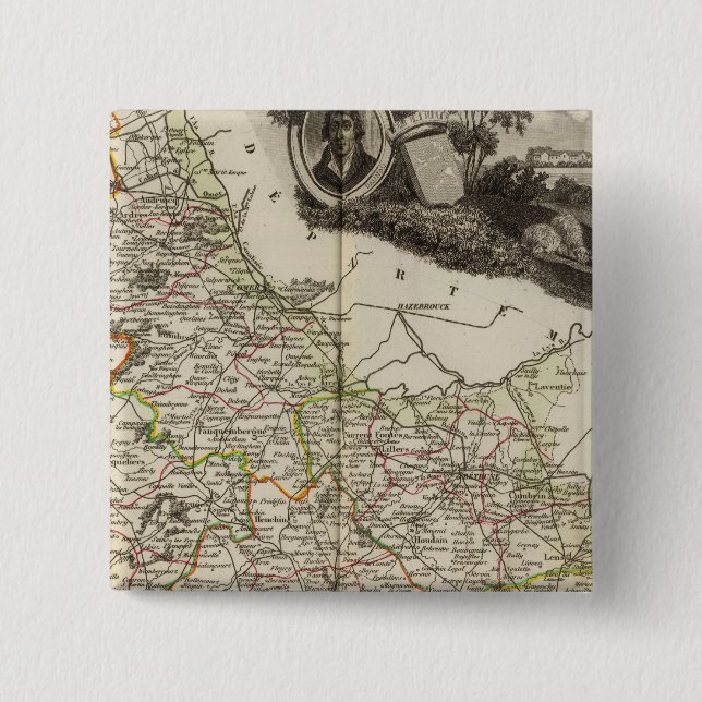 Dept. von Dover Button (Vorderseite)