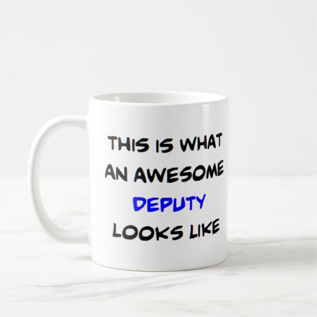 Deputy, Awesome Kaffeetasse (Links)