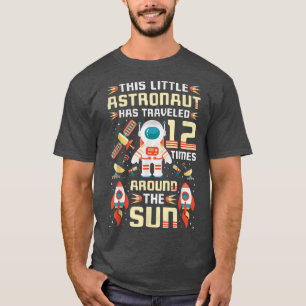 Der 12. Geburtstag Astronaut ist 12 Mal gereist T-Shirt