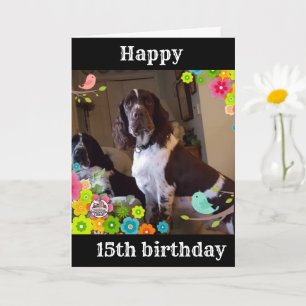 **DER 15. GEBURTSTAG IST DER "COOLSTE" JE KARTE