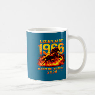 Der 1966 Feuerpferd 60. Geburtstag Kaffeetasse