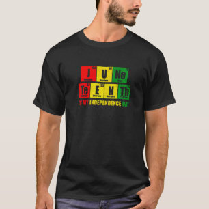 Der 19. Juni ist mein Unabhängigkeitstag 1865 Peri T-Shirt