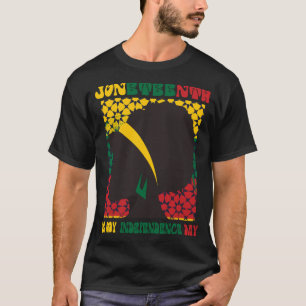Der 19. Juni ist mein Unabhängigkeitstag und feier T-Shirt