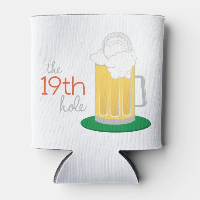 Der 19. Loch Dosenkühler (Vorderseite)