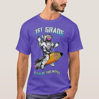 Der 1. Grad ist aus diesem Weltraum zurück zu S T-Shirt