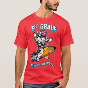 Der 1. Grad ist aus diesem Weltraum zurück zu S T-Shirt