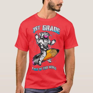 Der 1. Grad ist aus diesem Weltraum zurück zu S T-Shirt