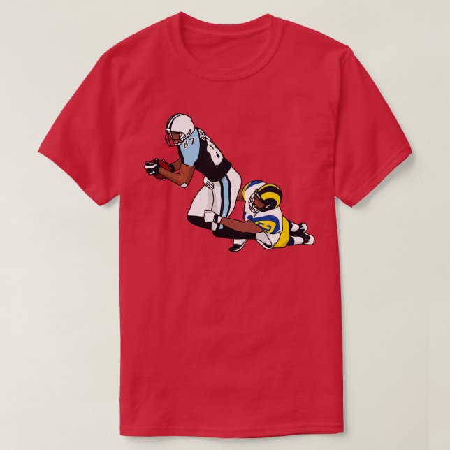 Der 1. Hof versagte Touchdown T-Shirt (Design vorne)