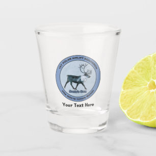 Der 1. Polar Airlift-Sqdn des Weihnachtsmanns - ge Schnapsglas