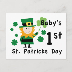 Der 1. St. Patrick's Day Postkarte