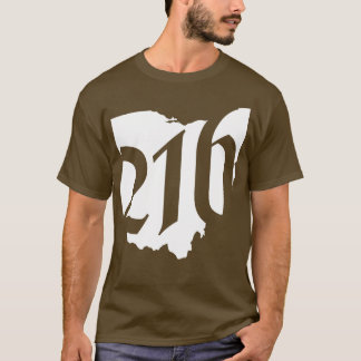Der 216 repräsentiert Ohio TDesign T-Shirt