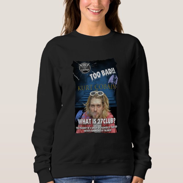 Der 27 Club_Nirvana_002 Sweatshirt (Vorderseite)