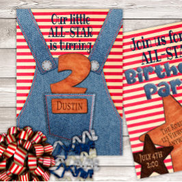 Der 2. Geburtstag von All-Star Denim überzieht Ein Einladung